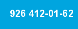 926 412-01-62